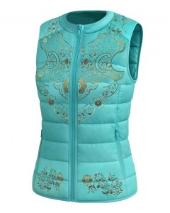 Жилет женский бирюза на сайт